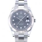 ロレックス ROLEX デイトジャストII 116334G スレート文字盤 中古 腕時計 メンズ