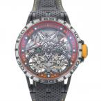 ロジェ・デュブイ ROGER DUBUIS エクスカリバー スパイダー ダブルフライングトゥールビヨン RDDBEX0589 グレー文字盤 中古 腕時計 メ