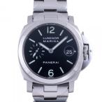 パネライ PANERAI ルミノール マリーナ PAM00050 ブラック文字盤 中古 腕時計 メン ...