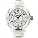 シャネル CHANEL J12 H0970 ホワイト文字盤 中古 腕時計 メンズ