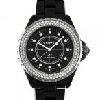 シャネル CHANEL J12 42 H2014 ブラック文字盤 新品 腕時計 メンズ