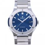 ウブロ HUBLOT クラシックフュージョン チタニウム ブルー ブレスレット 510.NX.7170.NX ブルー文字盤 新品 腕時計 メンズ
