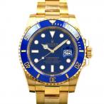 ロレックス ROLEX サブマリーナ デイト 116618LB ブルー文字盤 新品 腕時計 メンズ