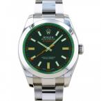 ロレックス ROLEX ミルガウス 116400GV ブラック文字盤 中古 腕時計 メンズ