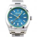ロレックス ROLEX ミルガウス 116400GV Zブルー文字盤 中古 腕時計 メンズ