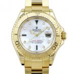 ロレックス ROLEX ヨットマスター 16628NGS ホワイト文字盤 中古 腕時計 メンズ