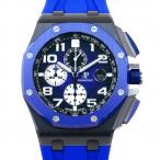オーデマ・ピゲ AUDEMARS PIGUET ロイヤルオーク オフショア クロノグラフ ブティック限定 26405CE.OO.A030CA.01 スモークブルー/ロジウム文字盤 新品 メンズ