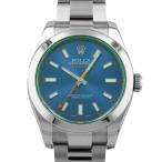 ロレックス ROLEX ミルガウス 116400GV Zブルー文字盤 中古 腕時計 メンズ