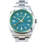 ロレックス ROLEX ミルガウス 116400GV Zブルー文字盤 中古 腕時計 メンズ