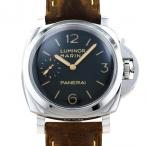 パネライ PANERAI ルミノール マリーナ1950 3デイズ アッチャイオ PAM00422 ブラック文字盤 中古 腕時計 メンズ