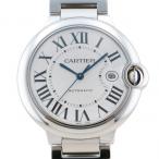 カルティエ Cartier バロンブルー W69012Z4 シルバー文字盤 中古 腕時計 メンズ