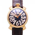 ガガミラノ GaGa MILANO マヌアーレ 40mm 5021.3 ブラック文字盤 新品 腕時計 レディース