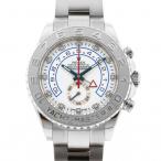 ロレックス ROLEX ヨットマスターII 青針 116689 ホワイト/青針文字盤 中古 腕時計  ...