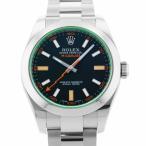 ロレックス ROLEX ミルガウス 116400GV ブラック文字盤 中古 腕時計 メンズ