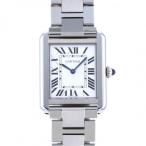 カルティエ Cartier タンク ソロ SM W5200013 シルバー文字盤 新品 腕時計 レデ ...