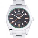 ロレックス ROLEX ミルガウス 116400GV ブラック文字盤 中古 腕時計 メンズ