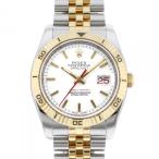 ロレックス ROLEX デイトジャスト ターノグラフ 116263 ホワイト文字盤 中古 腕時計 メ ...
