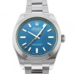 ロレックス ROLEX ミルガウス 116400GV Zブルー文字盤 中古 腕時計 メンズ