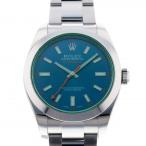 ロレックス ROLEX ミルガウス 116400GV Zブルー文字盤 中古 腕時計 メンズ