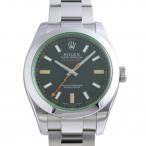ロレックス ROLEX ミルガウス 116400GV ブラック文字盤 中古 腕時計 メンズ