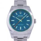 ロレックス ROLEX ミルガウス 116400GV Zブルー文字盤 新品 腕時計 メンズ