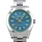 ロレックス ROLEX ミルガウス 116400GV Zブルー文字盤 中古 腕時計 メンズ