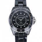 シャネル CHANEL J12 H5702 ブラック文字盤 新品 腕時計 メンズ