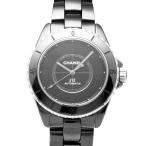 シャネル CHANEL J12 ファントム 1200本限定 H6185 ブラック文字盤 新品 腕時計 メンズ