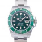 ロレックス ROLEX サブマリーナー デイト 116610LV グリーン/ドット文字盤 中古 腕時 ...
