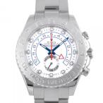 ロレックス ROLEX ヨットマスターII 116689 ホワイト/青針文字盤 中古 腕時計 メンズ