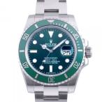 ロレックス ROLEX サブマリーナー デイト 116610LV グリーン/ドット文字盤 中古 腕時 ...