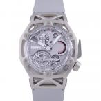 ウブロ HUBLOT テクフレーム フェラーリ トゥールビヨン クロノグラフ サファイア ホワイトゴ ...