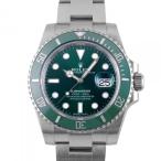 ロレックス ROLEX サブマリーナー デイト 116610LV グリーン/ドット文字盤 中古 腕時 ...