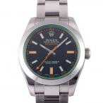ロレックス ROLEX ミルガウス 116400GV ブラック文字盤 中古 腕時計 メンズ