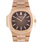 パテック・フィリップ PATEK PHILIPPE ノーチラス 5711/1R-001 ブラウン・ブラック文字盤 中古 腕時計 メンズ
