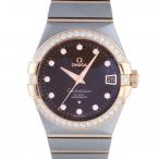 オメガ OMEGA コンステレーション コーアクシャル クロノメーター 38MM 123.25.38.21.63.001 ブラウン文字盤 新品 腕時計 メンズ