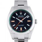 ロレックス ROLEX ミルガウス 116400GV ブラック文字盤 新品 腕時計 メンズ