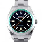 ロレックス ROLEX ミルガウス 116400GV ブラック文字盤 中古 腕時計 メンズ