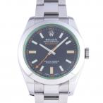 ロレックス ROLEX ミルガウス 116400GV ブラック文字盤 中古 腕時計 メンズ
