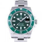 ロレックス ROLEX サブマリーナー デイト 116610LV グリーン/ドット文字盤 中古 腕時 ...