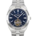 ヴァシュロン・コンスタンタン VACHERON CONSTANTIN オーヴァーシーズ トゥールビヨン ブティック限定 6000V/110A-B544 ブルー文字盤 中古 腕時計 メンズ