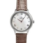 オメガ OMEGA デ・ヴィル プレステージ 27.5 MM 434.13.28.60.55.001 ホワイト文字盤 新品 腕時計 レディース