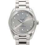 オメガ OMEGA シーマスター アクアテラ 150M 220.10.38.20.56.001 グレー文字盤 新品 腕時計 レディース