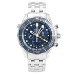 オメガ OMEGA シーマスター ダイバー 300M 212.30.44.52.03.001 ブルー文字盤 新品 腕時計 メンズ
