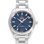 オメガ OMEGA シーマスター アクアテラ 150M コーアクシャル マスタークロノメーター 220.10.34.20.03.001 ブルー文字盤 新品 腕時計 男女兼用