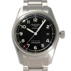 ロンジン LONGINES スピリット L3.810.4.53.9 ブラック文字盤 新品 腕時計 メンズ
