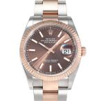 ロレックス ROLEX デイトジャスト 36 126231 チョコレート/バー文字盤 新品 腕時計 メンズ
