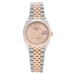 ロレックス ROLEX デイトジャスト 36 126231 ロゼ/ローマ(VI・IXダイヤ)文字盤 中古 腕時計 メンズ