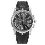 ロジェ・デュブイ ROGER DUBUIS エクスカリバー 42 マイクロローター クロノグラフ RDDBEX0387 グレー文字盤 中古 腕時計 メンズ