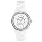 シャネル CHANEL J12 H3111 ホワイト文字盤 中古 腕時計 メンズ